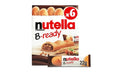 Nutella B-Ready 132g Pack of 6