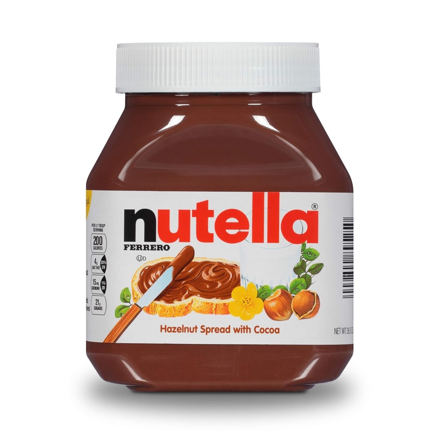 Nutella Hazelnut Spread 750g imported