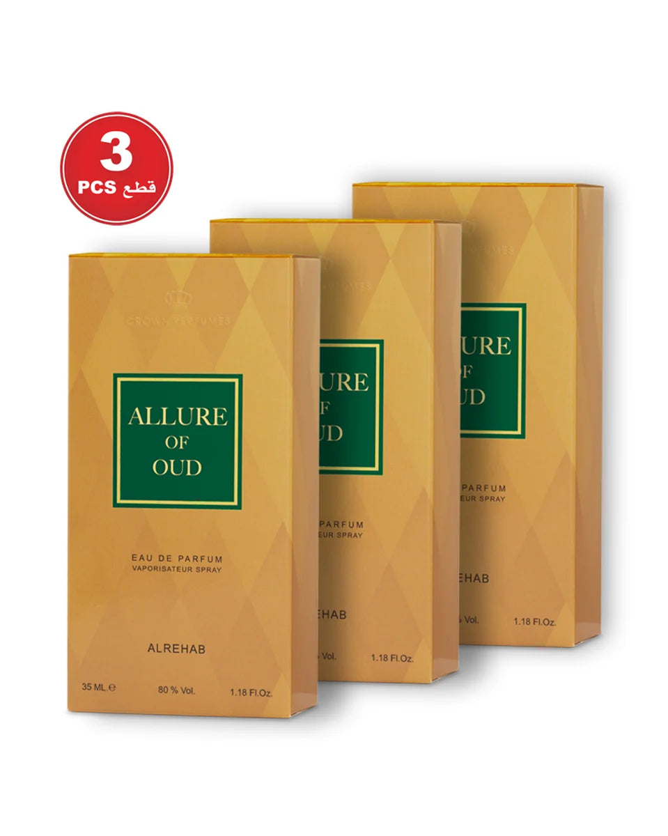 Allure of Oud 35 ml - 3 pieces