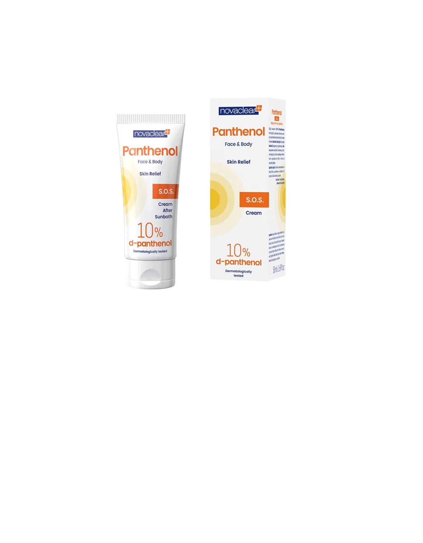 Panthenol Face & Body Cream White 50ml