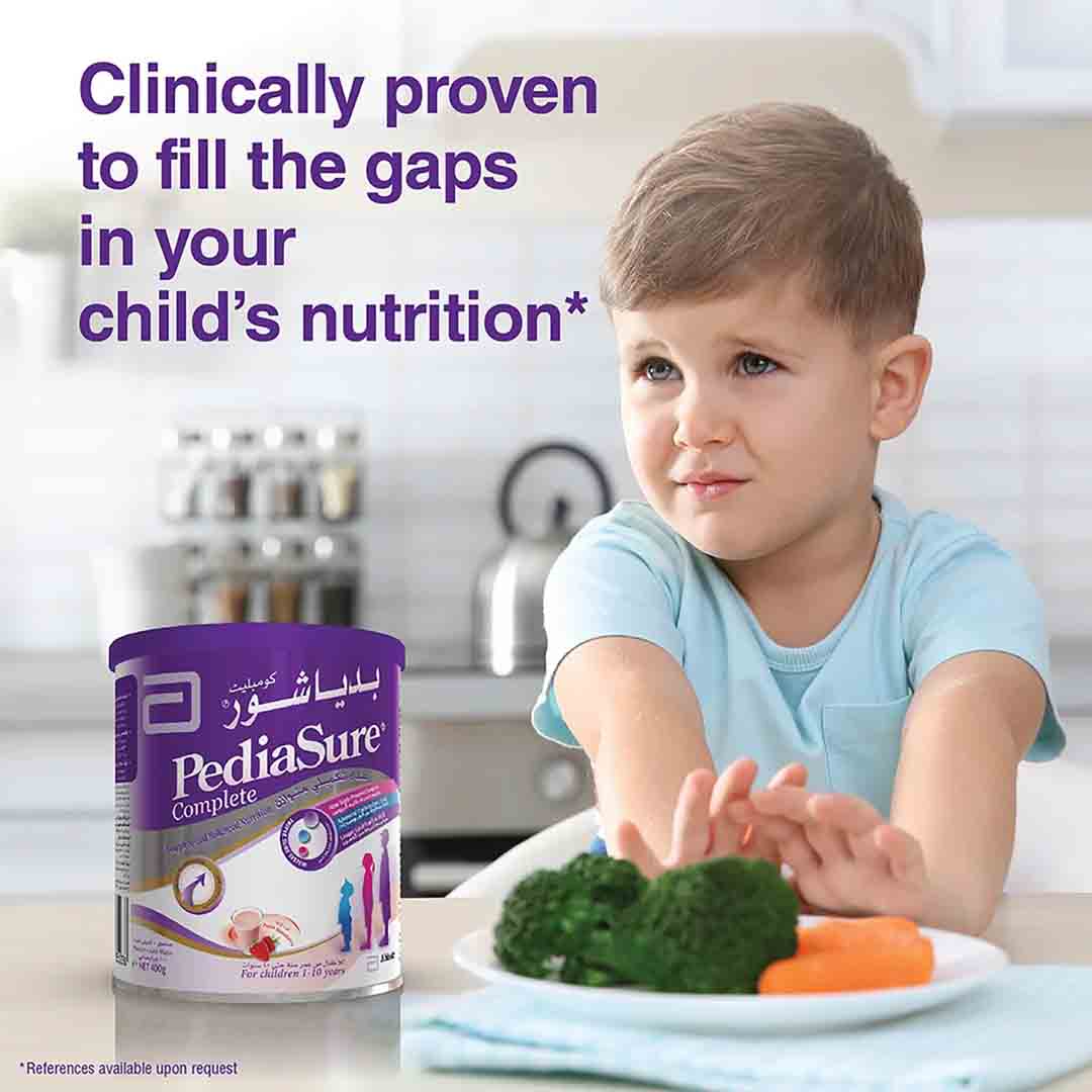 Pediasure Complete And Balanced Nutrition Strawberry Flavor 400g