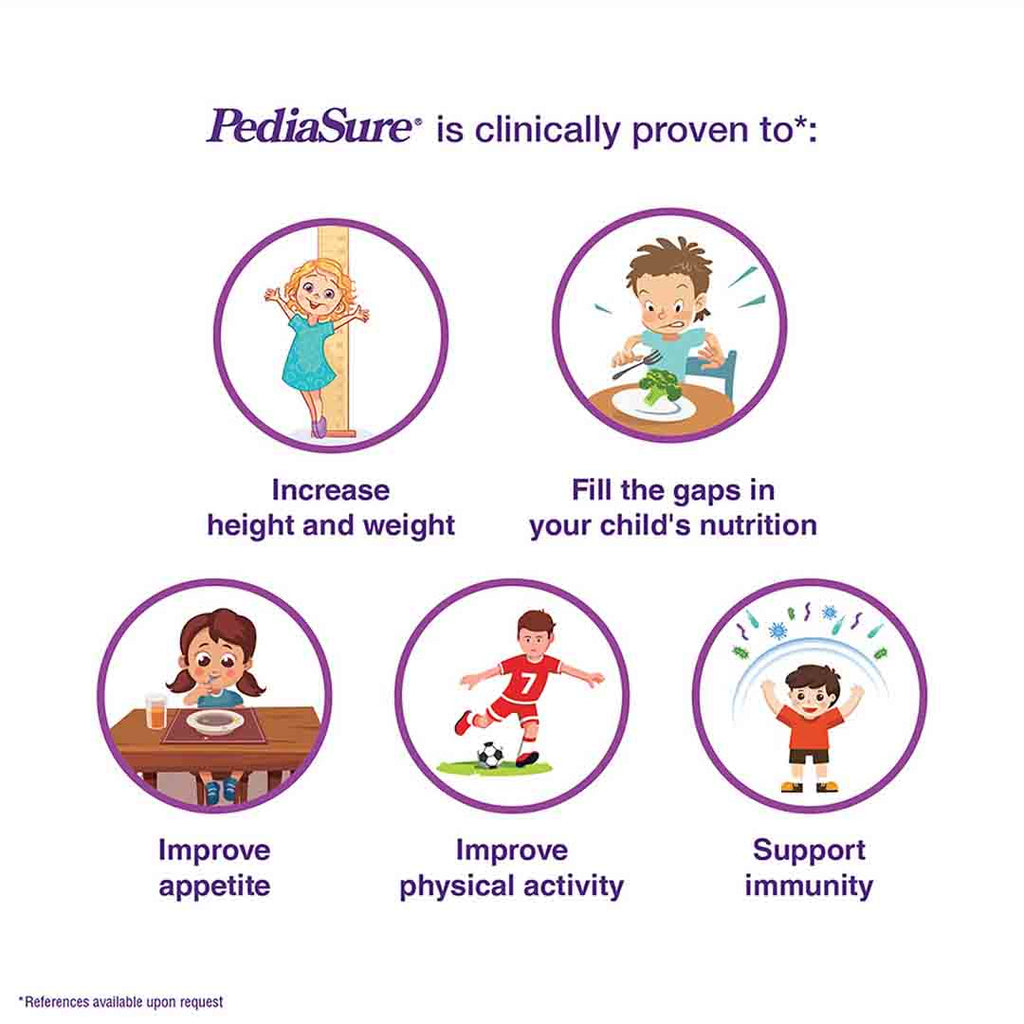 Pediasure Complete And Balanced Nutrition Classic Vanilla 1-10 Years 400g