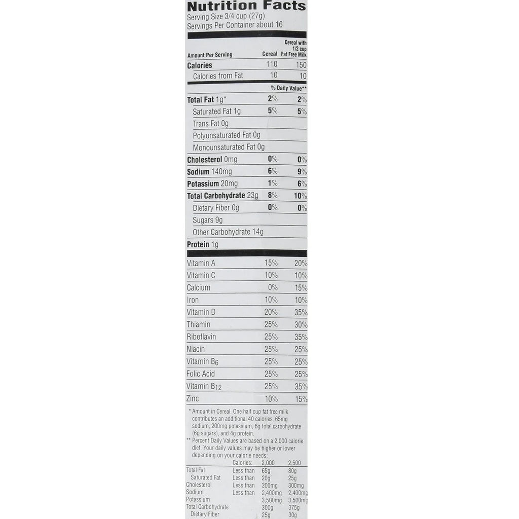 Post Fruity Pebbles Sweetened Rice Cereal 425g