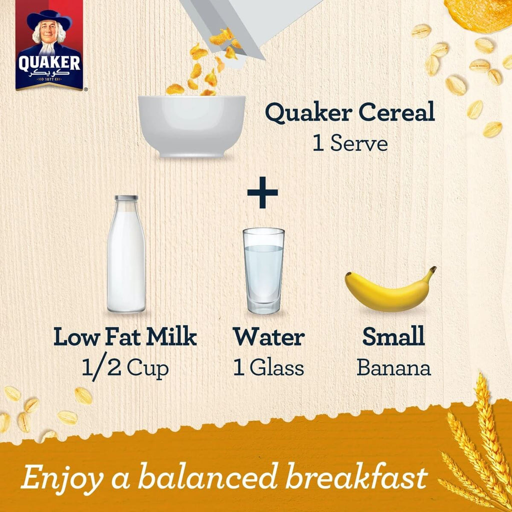 Quaker Crispy Cereal Oats _ Honey 400g