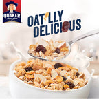Quaker Crispy Oats Cereal Raisin _ Almond 400g