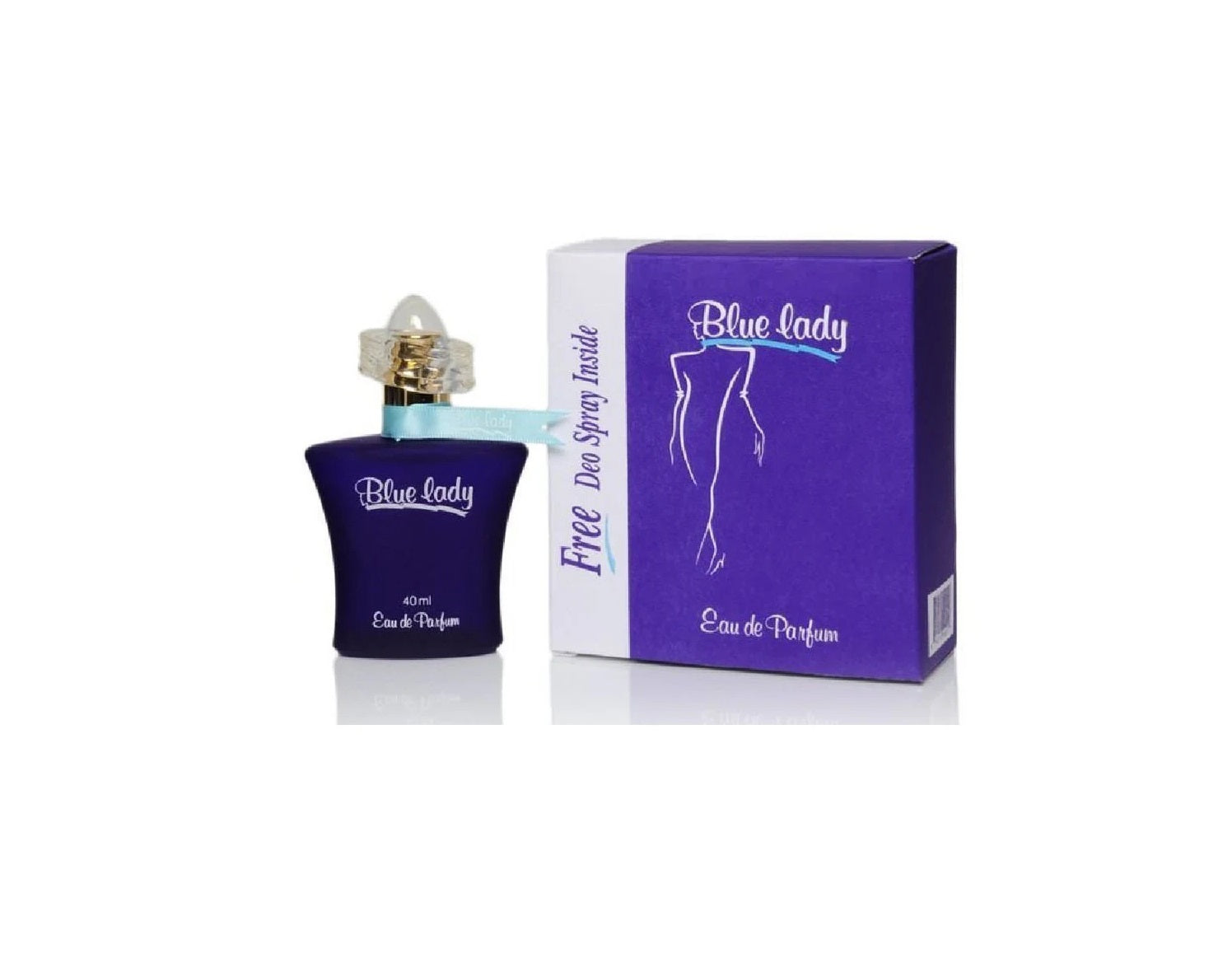 Rasasi Blue Lady Eau De Parfum With Deo Spray Blue 40ml