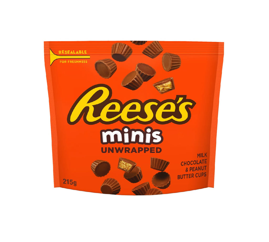 Reese’s Milk Chocolate & Peanut Butter Mini Cups, 215 g