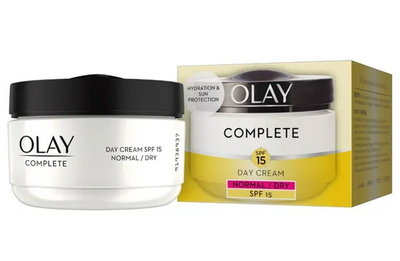 Olay Essentials Complete Normal And Dry Skin Day Cream SPF 15 50ml
