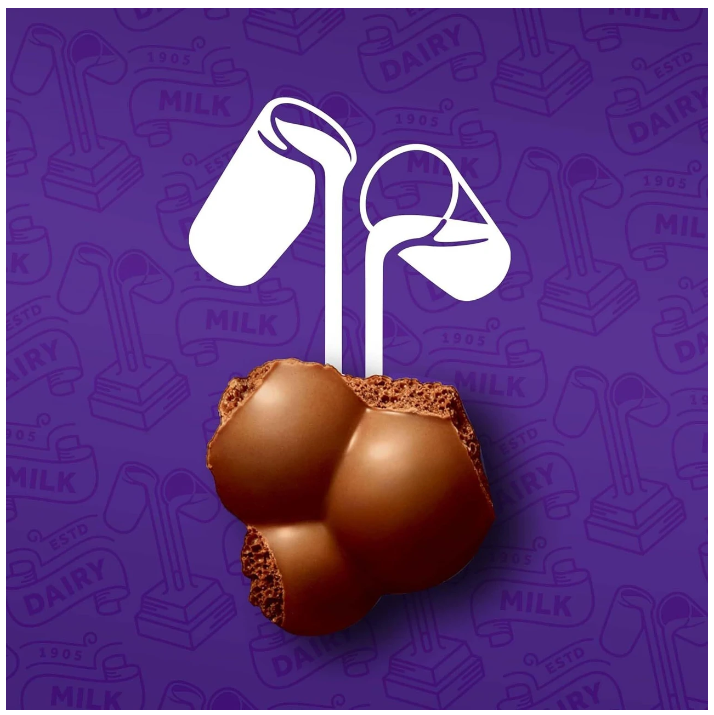 Cadbury Dairy Milk Bubbly Milk Chocolate 156g