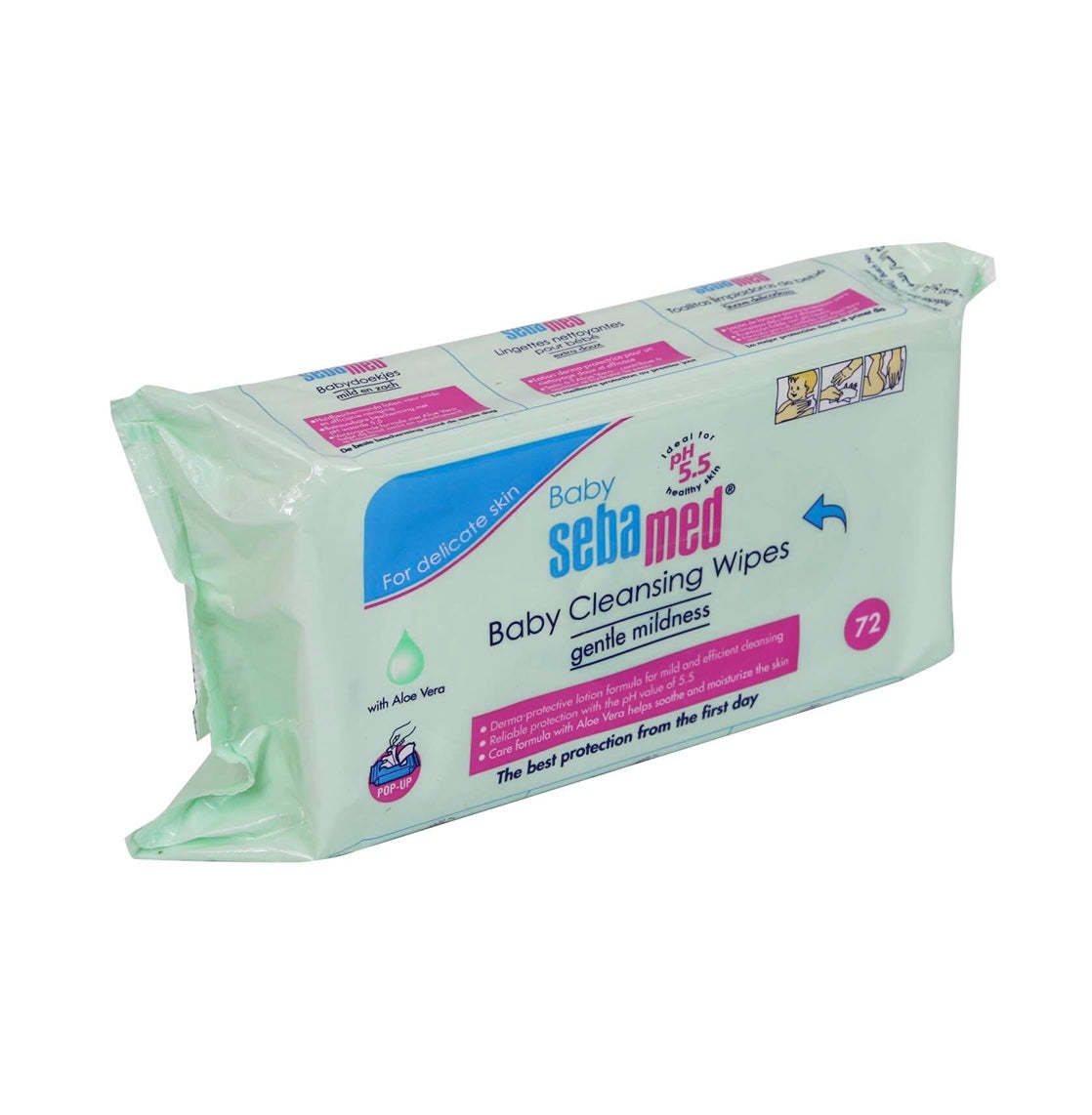 Sebamed Baby Wet Wipes 72'S