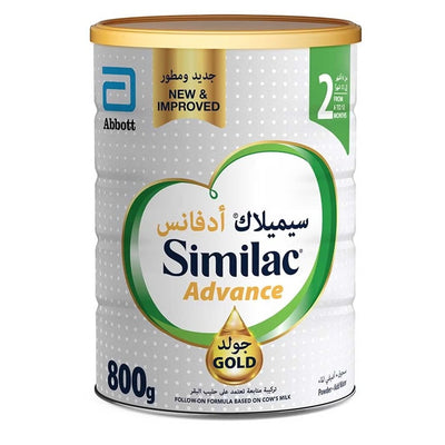 Similac Gold Stage 2 New Advanced Follow On Formula With HMO From 6-12 Months 800g