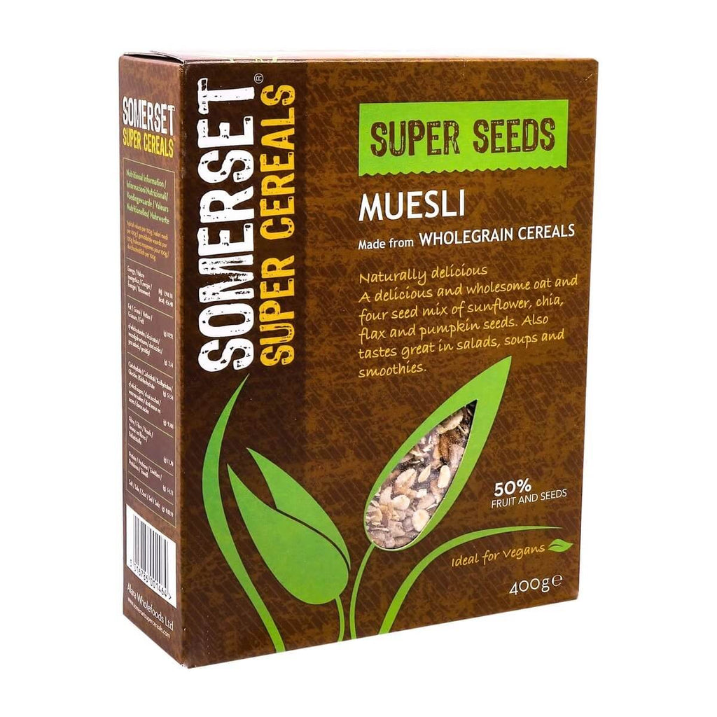 Somerset Super Cereals Super Seeds Muesli 400g