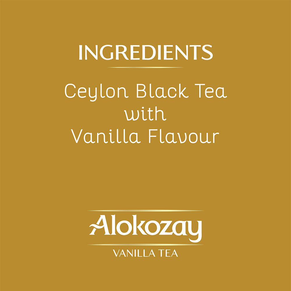 Alokozay Vanilla Tea - 25 Tea Bags
