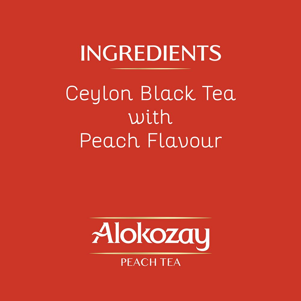 Alokozay Peach Tea - 25 Tea Bags