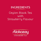 Alokozay Strawberry Tea - 25 Tea Bags