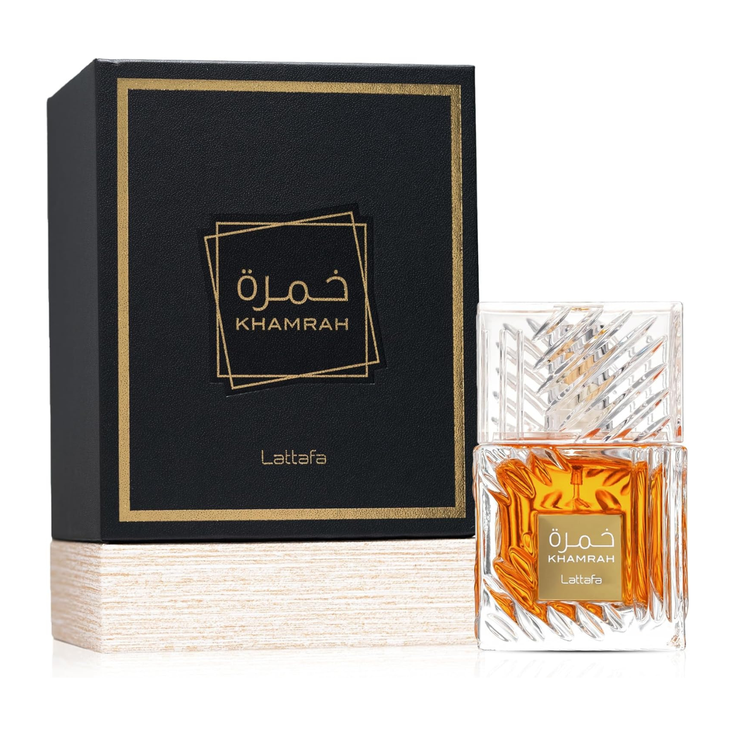 Lattafa Perfumes Khamrah for Unisex Eau de Parfum Spray, 3.4 Ounce