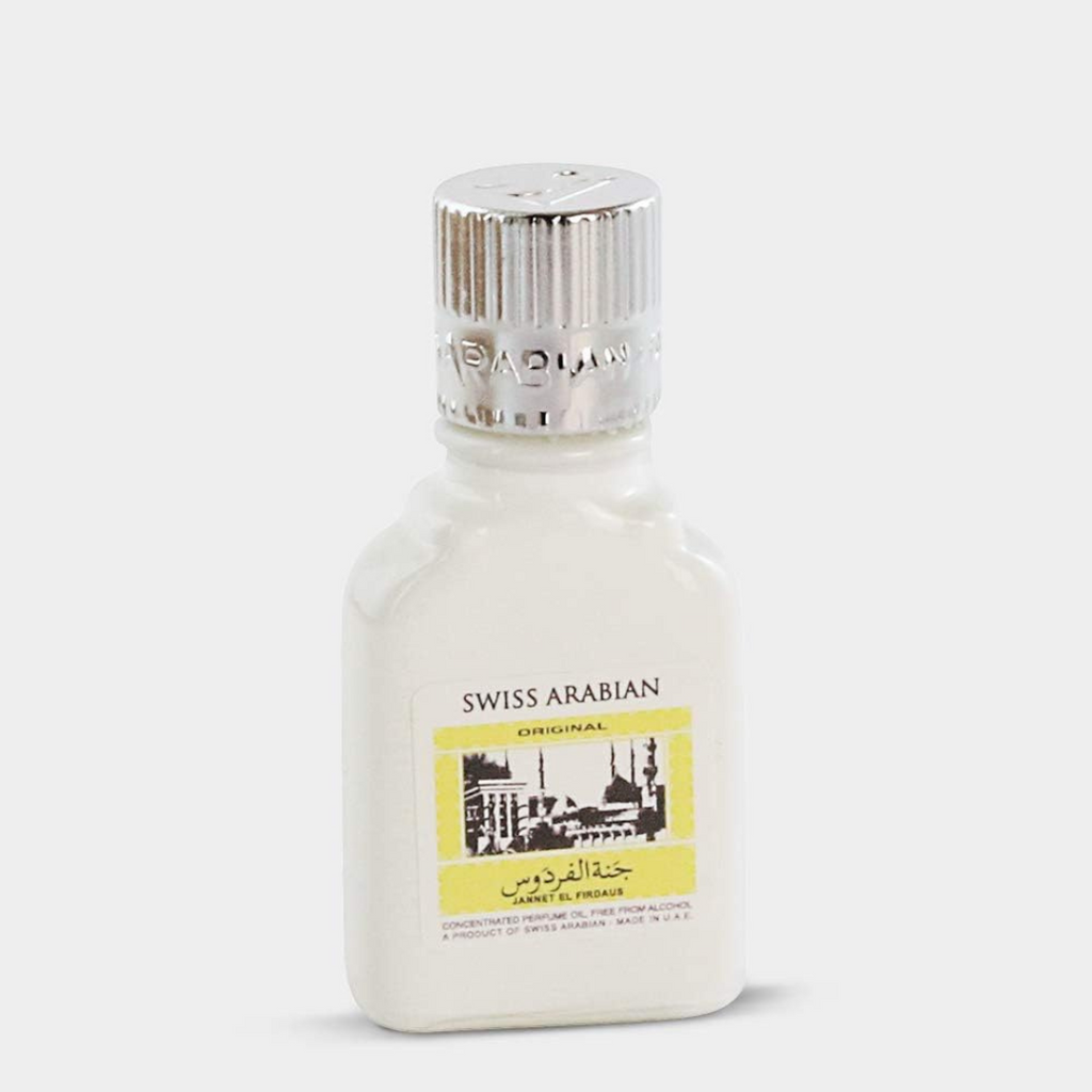 Swiss Arabian Unisex Adult Jannet El Firdaus White 10 Ml, Jasmine, Liquid