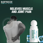 Biofreeze® Pain Relief Roll-On, Soothing Natural Menthol with ILEX Scent, 89 ml