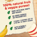 Nestle Cerelac Fruits Puree Pouch Banana Apple Oat 90g, Pack of 4, large