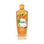 Vatika Naturals Almond Hair Oil 200ml | Coconut, Sesame & Vitamins A, E, F | Softens & Shines | For Dry & Frizzy Hair | No Parabens, Sulphates or Silicones