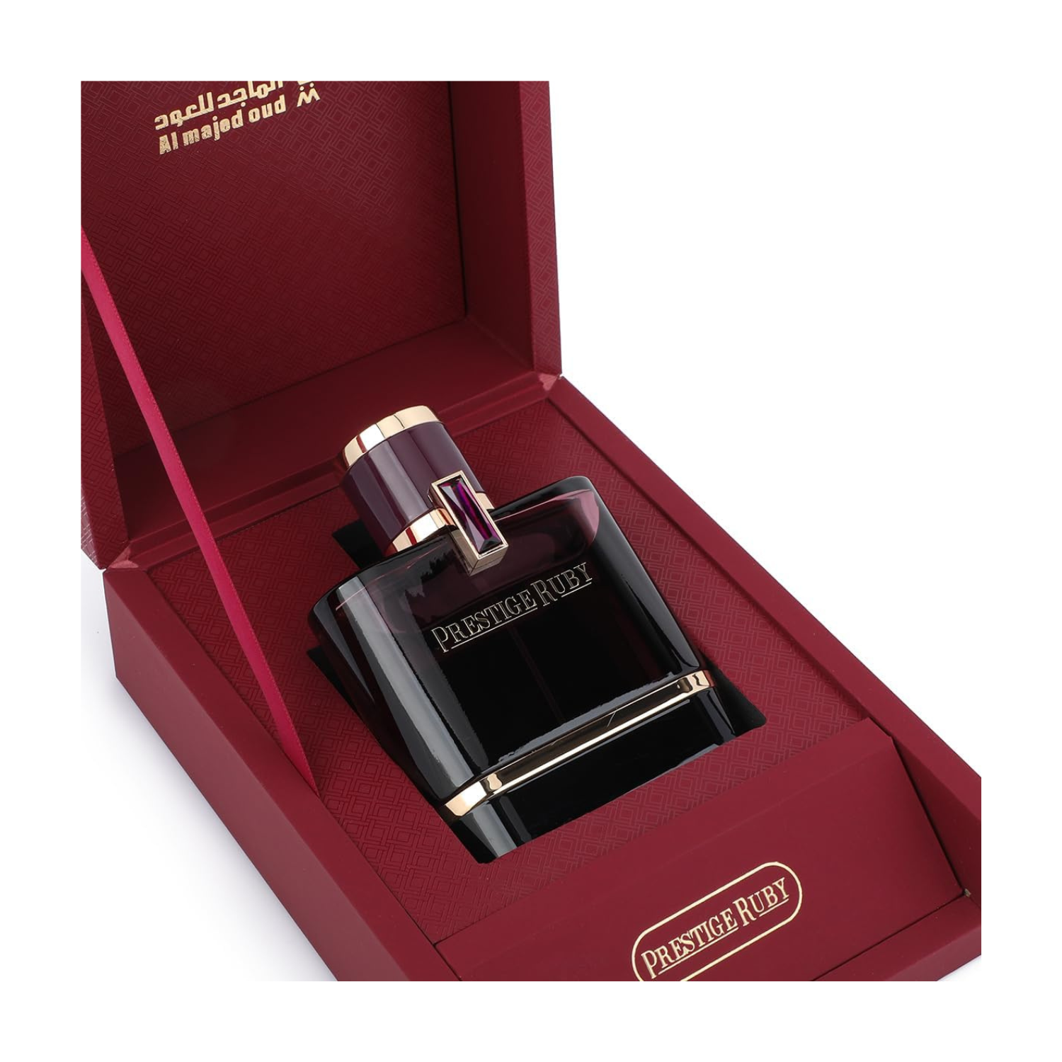 Almajed for Oud Prestige Ruby Eau De Parfum - A unique, harmonious blend of amber and fresh - 100 ml