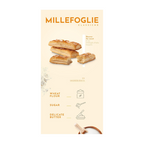 Vicenzi Matiled Vicenzi Millefoglie D'Italia Puff Pastry Sticks With Butter 125g