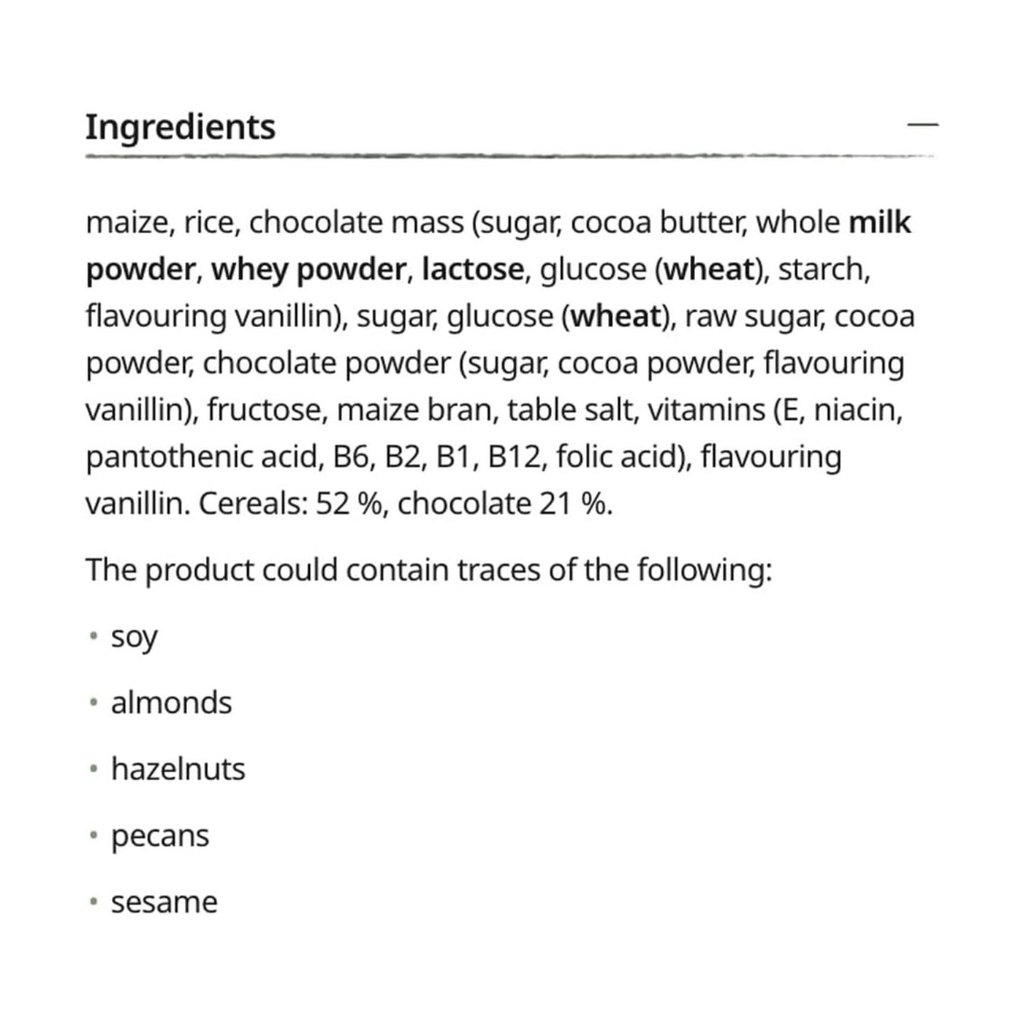 Familia Rich and Creamy Swiss Choco Teddy Cereals - 250 g