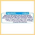 Nestle Cerelac Fruits Puree Pouch 5 Fruits 90g