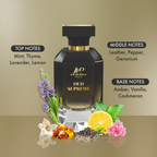 Jean Paul Dupont (JPD) Privé Oud Supreme- Luxury Perfume for Men and Women - with Aromatic, Woody and Oriental - Eau de Parfum Unisex 100ml