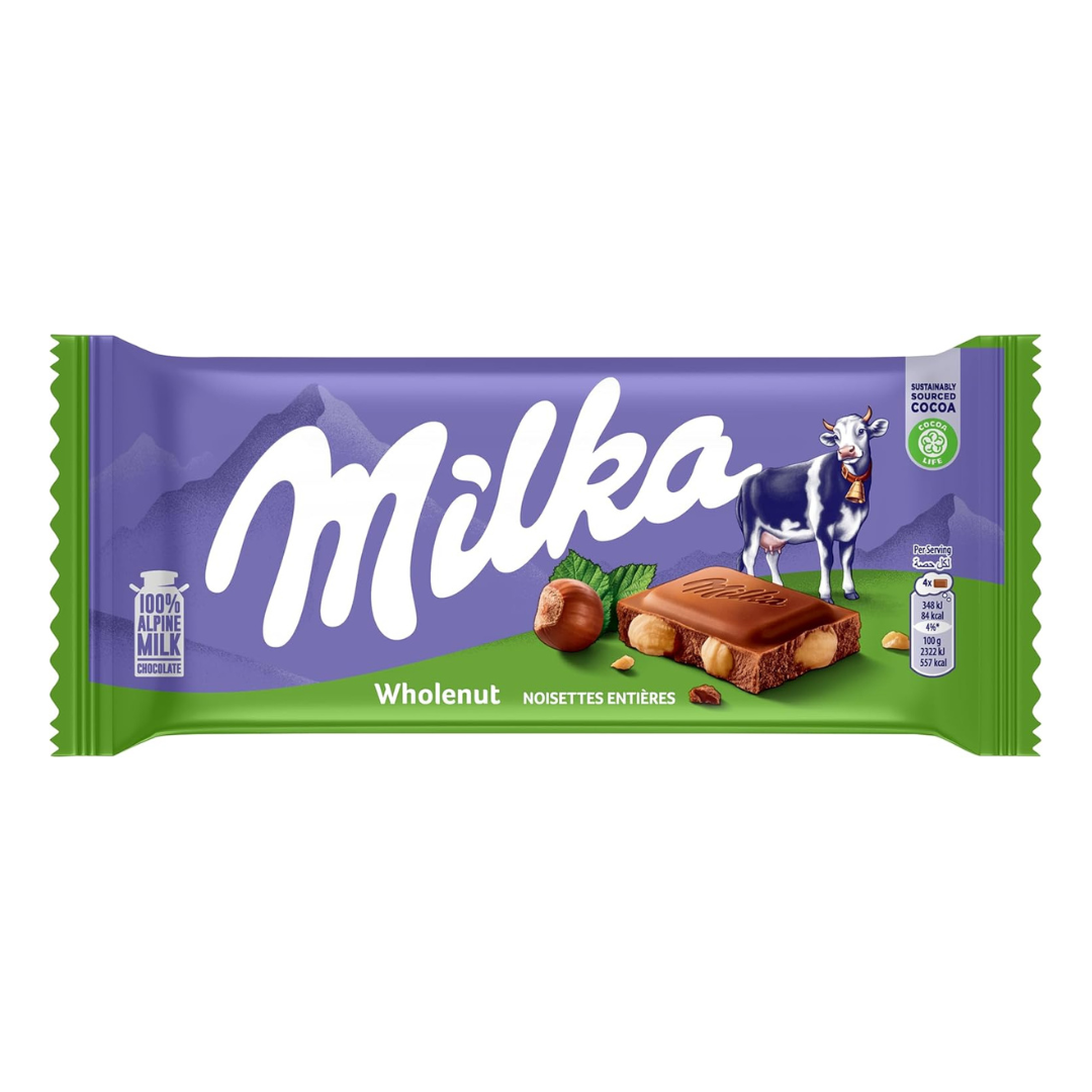 Milka Wholenut 100g