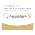 Novaclear Collagen Serum – Anti-Wrinkle Face Serum with Marine Collagen, Gold, Hyaluronic Acid, Retinol & Vitamin C – Improves Skin Firmness, Elasticity & Radiance – For All Skin Types – 30 ML