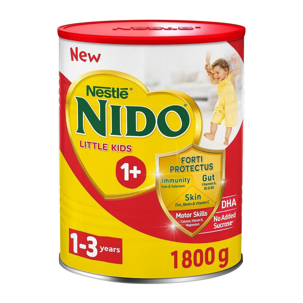 NESTLE Nido One Plus growing up formula for toddlers 1 3 years 1800g tin, Red