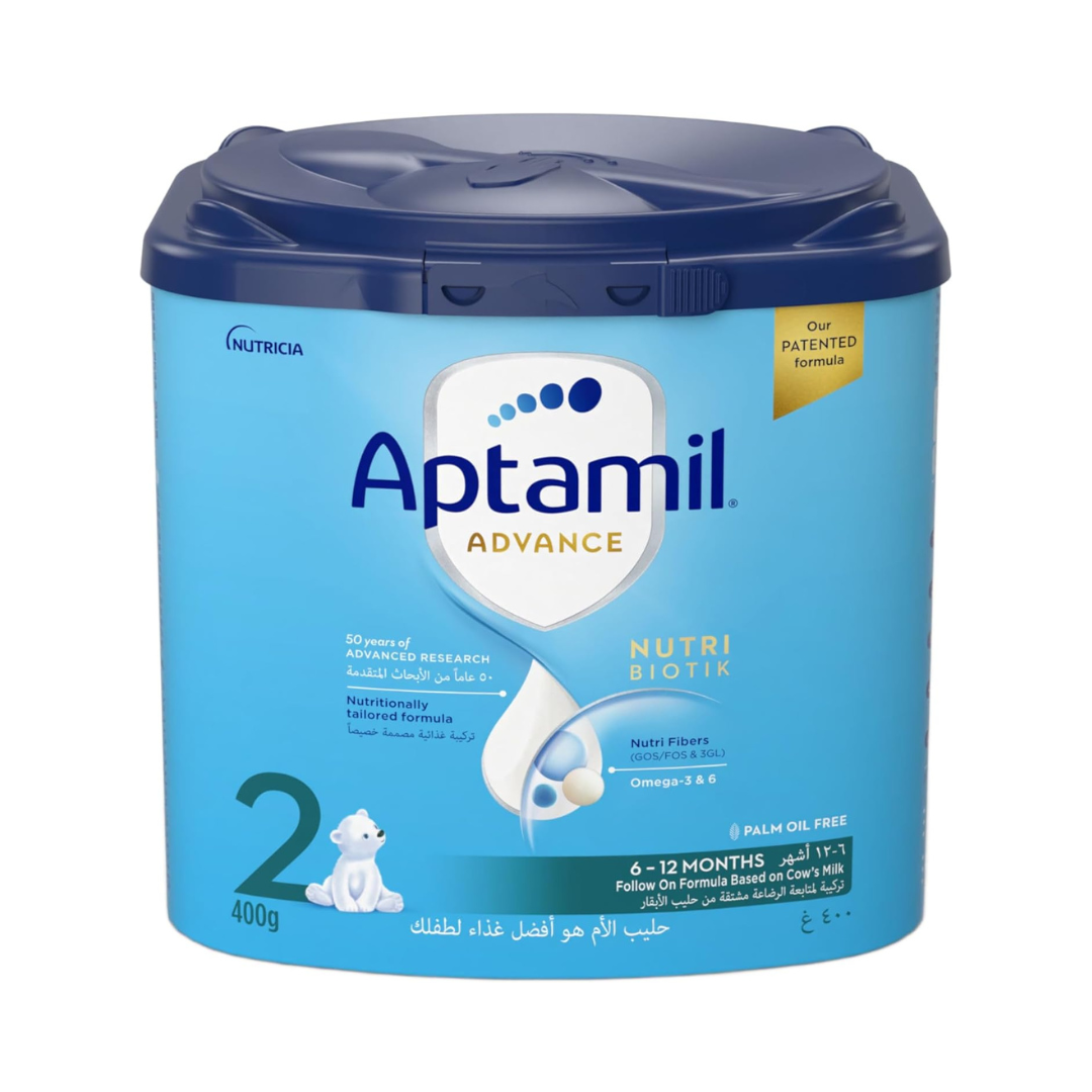 Aptamil Advance 2 Follow On Formula from 6-12 months, 400g