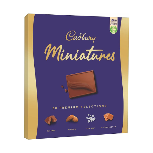 Cadbury Miniatures Chocolate Gift Box, 200 g