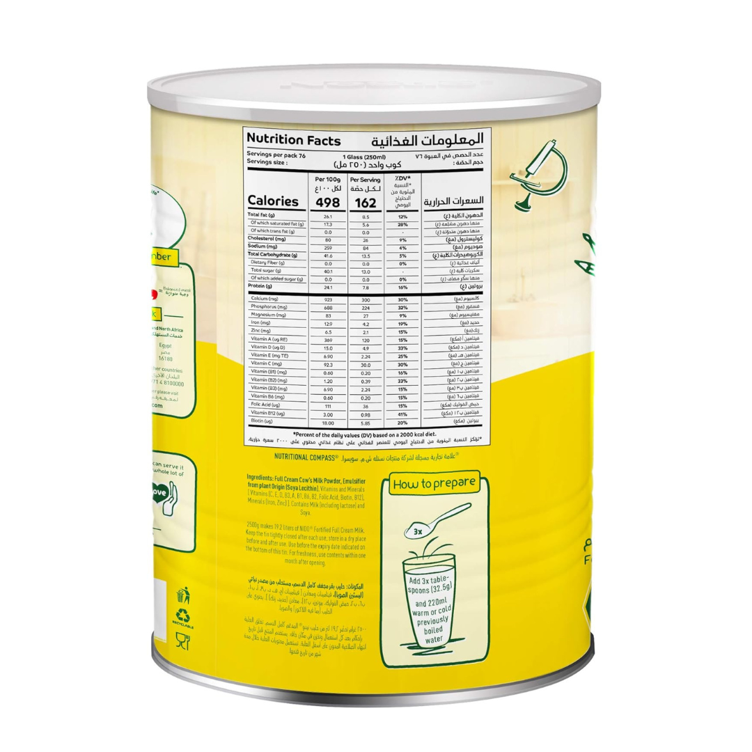 Nido Nestle Nido Fortified Milk Powder 2.5kg
