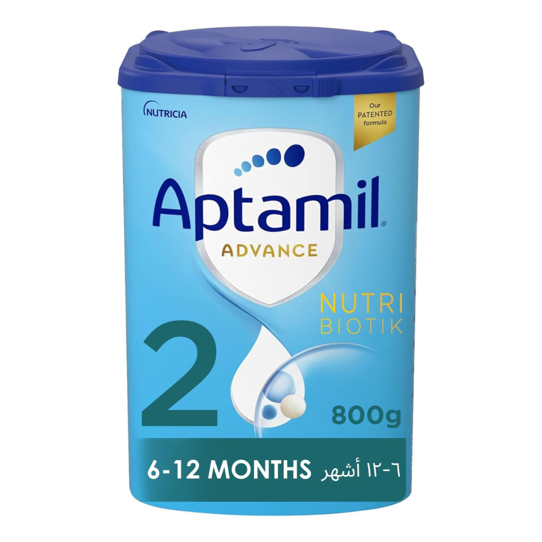 Aptamil Advance 2 Follow-On Formula Milk From 6-12 Months, Easy To Use Pack, 800g