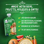 Nestle Gerber Organic For Baby Fruits & Cereals – Apple, Pumpkin, Carrot & Oats 110g, large