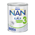 Nestle Nan Comfort 3 Follow Up Formula Milk Drink for Toddlers 1-3 Yrs, Reduces Colic & Constipation, 800g, 16 Vitamins/Minerals