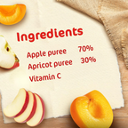 Nestlé Cerelac Apple Apricot Puree Pouch, 90g
