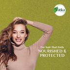 Vatika Naturals Olive Enriched Hair Oil - With Goodness Of Olive , Almond & Lemon - Vitamin A,E,F For Nourishing & Protection Of Hair - 300 ml
