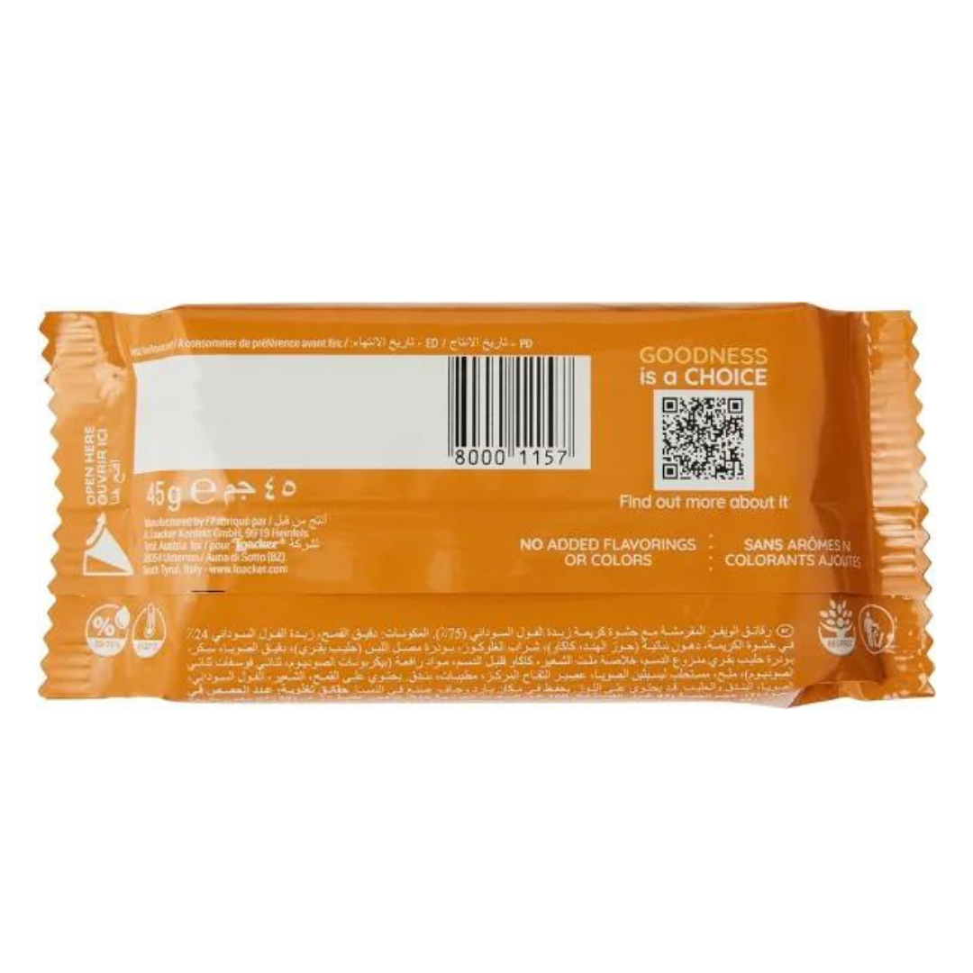 Loacker Classic Peanut Butter 45G, Brown