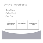Novaclear Gluta White Plus Intimate Roll-On – Brightening Deodorant for Sensitive Areas with Glutathione, Alpha Arbutin & Aloe Vera – Gently Evens Skin Tone & Reduces Dark Spots – 50 ML