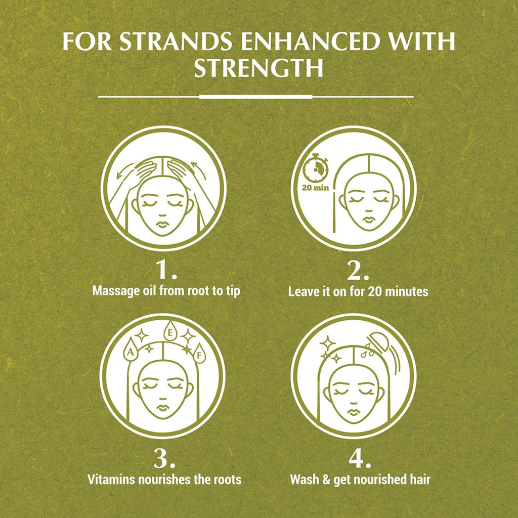 Vatika Naturals Olive Enriched Hair Oil - With Goodness Of Olive , Almond & Lemon - Vitamin A,E,F For Nourishing & Protection Of Hair - 300 ml