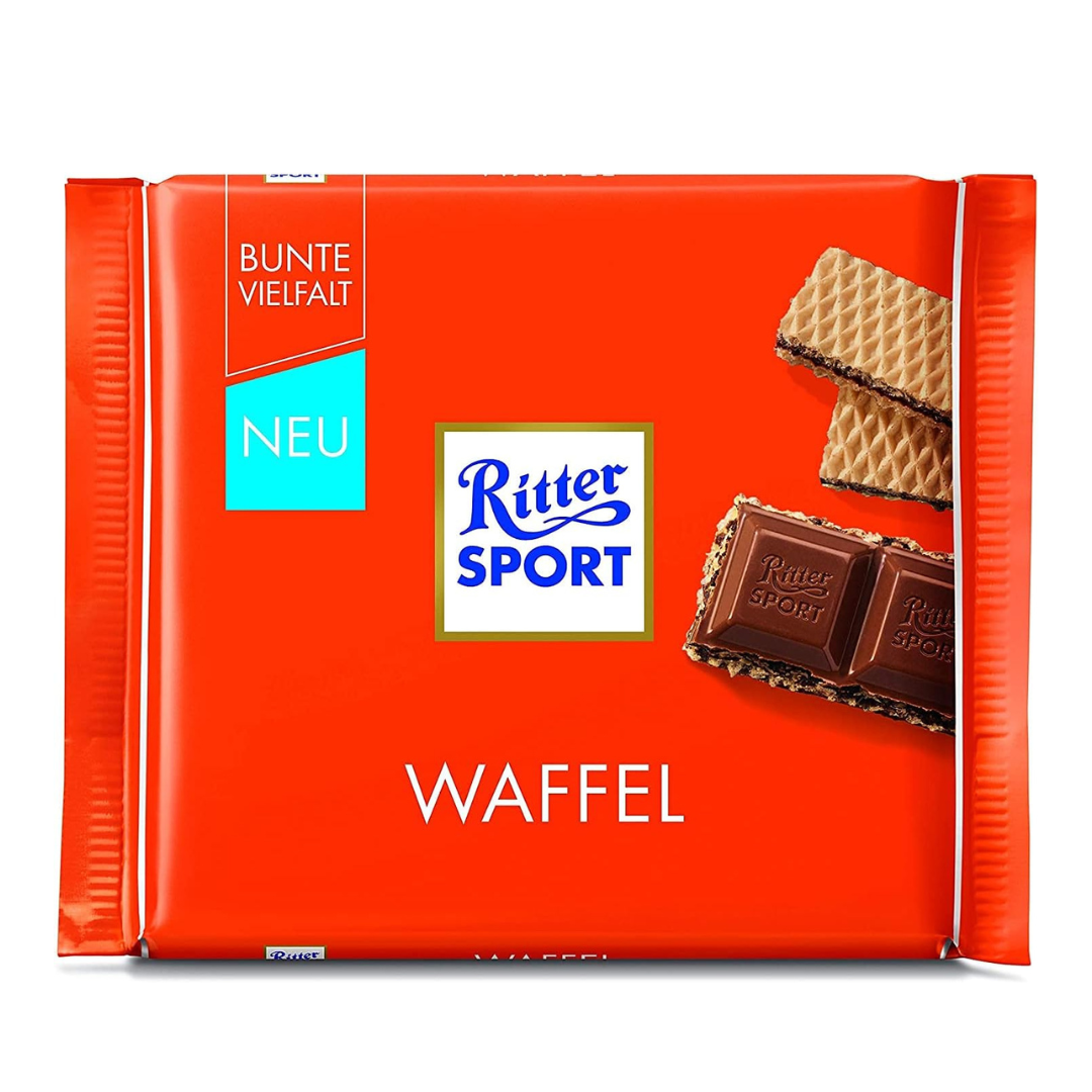 Ritter Sport Cocoa Wafer, 100 gm