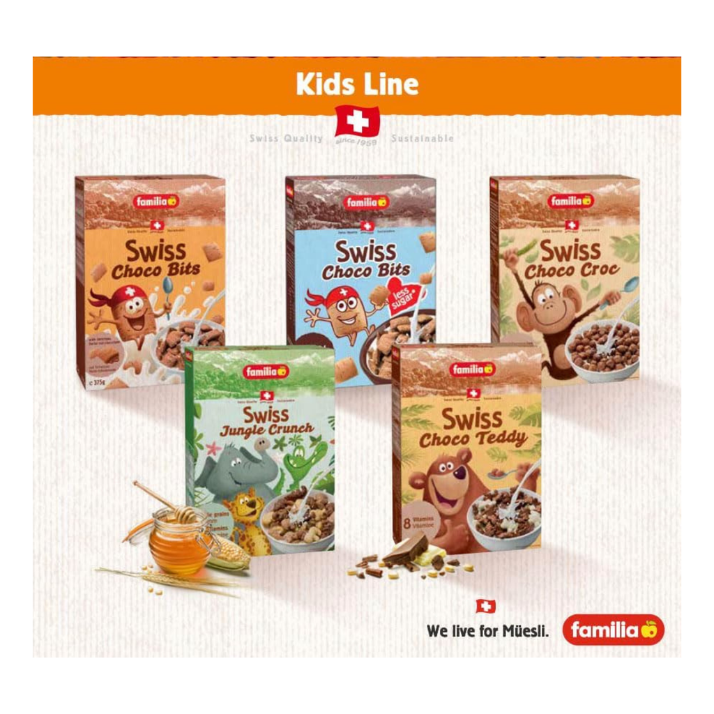 Familia Swiss Jungle Whole Grains Crunch, with 8 Vitamins - 250 g
