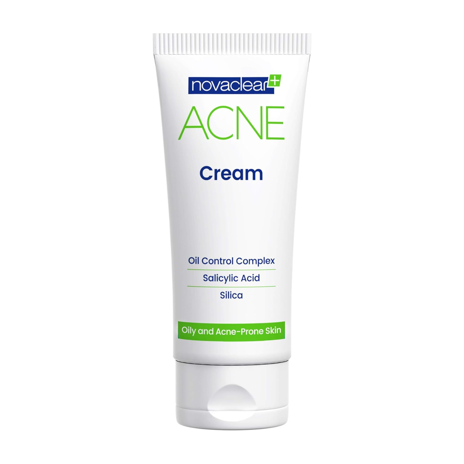 Novaclear Acne Cream – Anti Pimple Cream with Salicylic Acid, Sebum Control for Oily Skin, Acne Treatment Cream with Hydrating Formula 40 ML