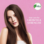 Vatika Naturals Garlic Enriched Hair Oil Goodness Of Vitamins A, E, & F Promotes Regrowth, Healthier Scalp & Strength - 300ml