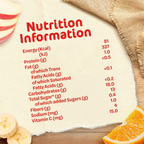Nestle Cerelac Fruits Puree Banana, Orange & Biscuit Baby Food, From 6 Months, 90g (16 Pouches), large