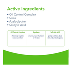 Novaclear Acne Cream – Anti Pimple Cream with Salicylic Acid, Sebum Control for Oily Skin, Acne Treatment Cream with Hydrating Formula 40 ML