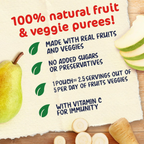 Cerelac Broccoli, Parsnip, Apple & Pear, 100% Natural Fruits, No Added Sugar, From 6 Months, Puree Pouch 90g (16 Pouches)